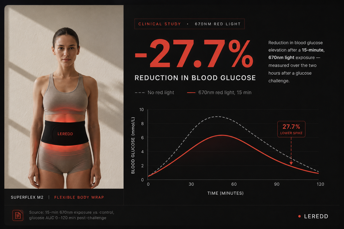 Can Red Light Therapy Help Reduce Blood Sugar Spikes? What the 2024 Powner &amp; Jeffery Study Found
