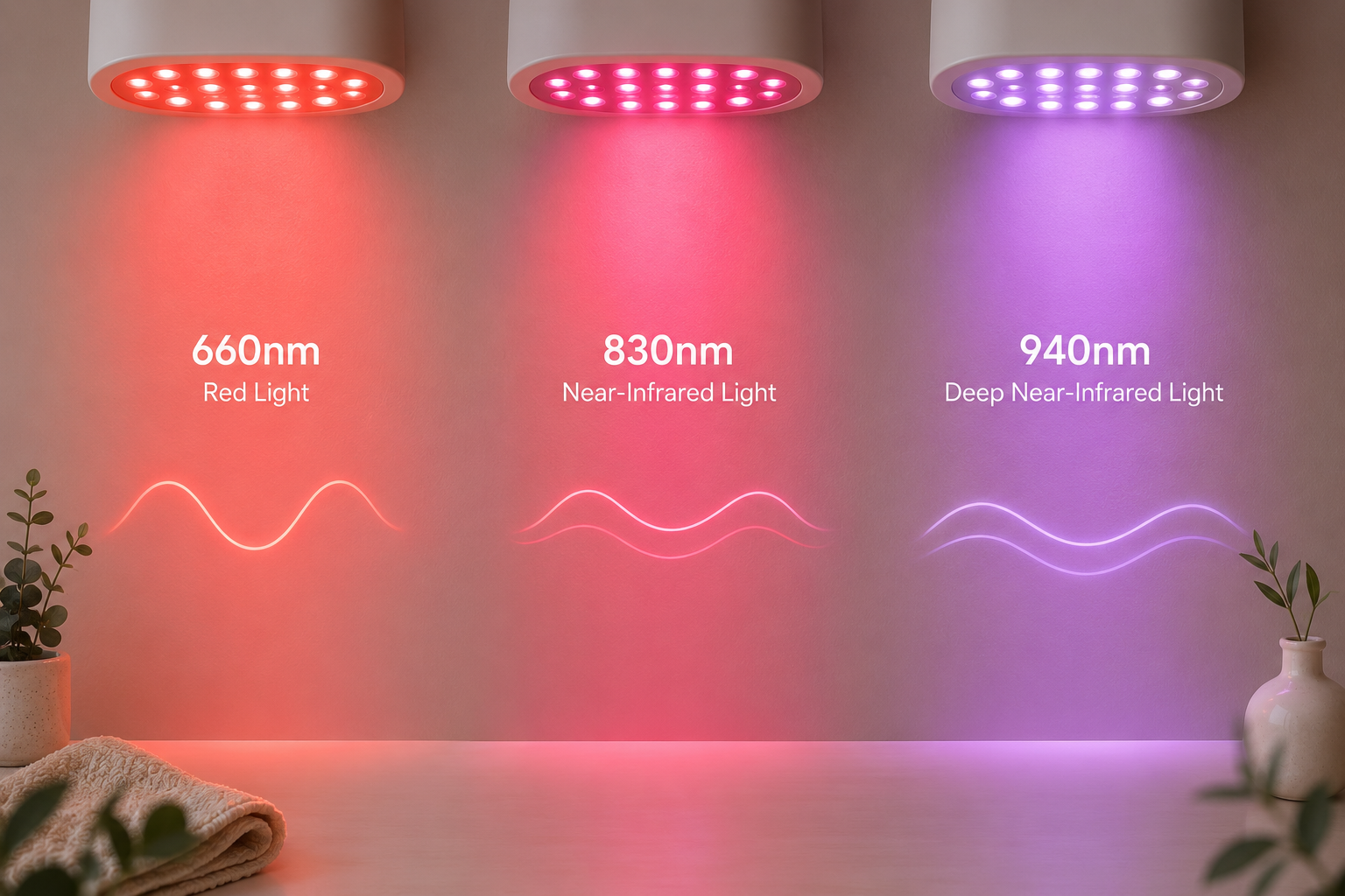 660nm vs 830nm vs 940nm: What’s the Difference?