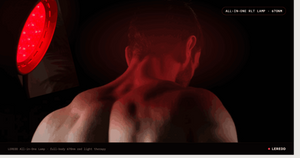 Red & Near-Infrared LED Light Therapy Lamp
