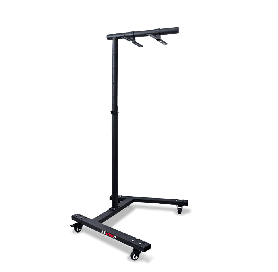 Dual Horizontal Vertical Mobile Stand Black