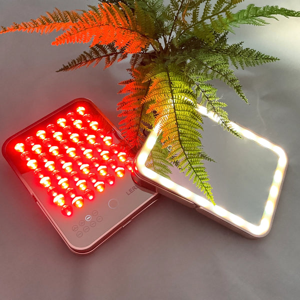 Glam 56 Led Therapy Device with Make-up Mirror