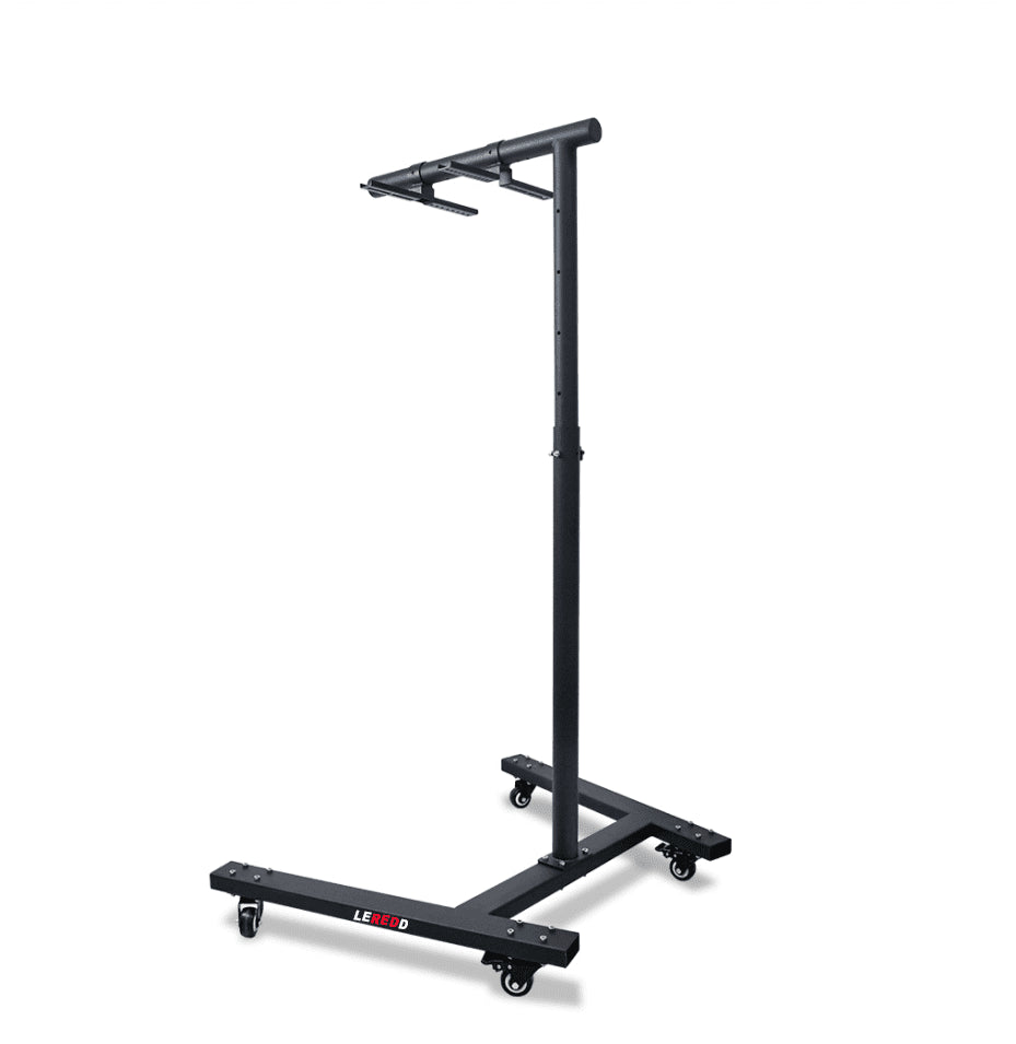 Dual Horizontal Vertical Mobile Stand Black