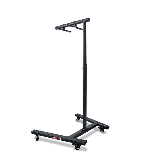 Dual Horizontal Vertical Mobile Stand Black