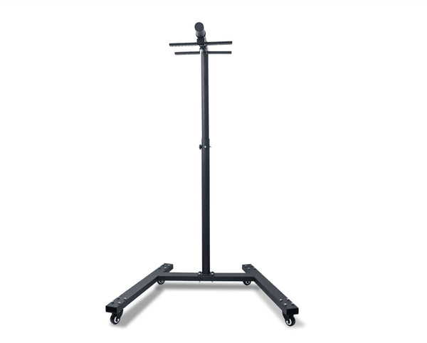 Dual Horizontal Vertical Mobile Stand Black