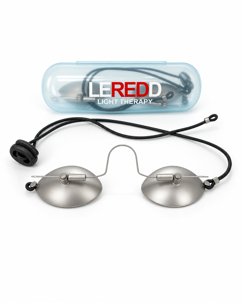 Steel Eye Protection Patient Light Therapy Goggles