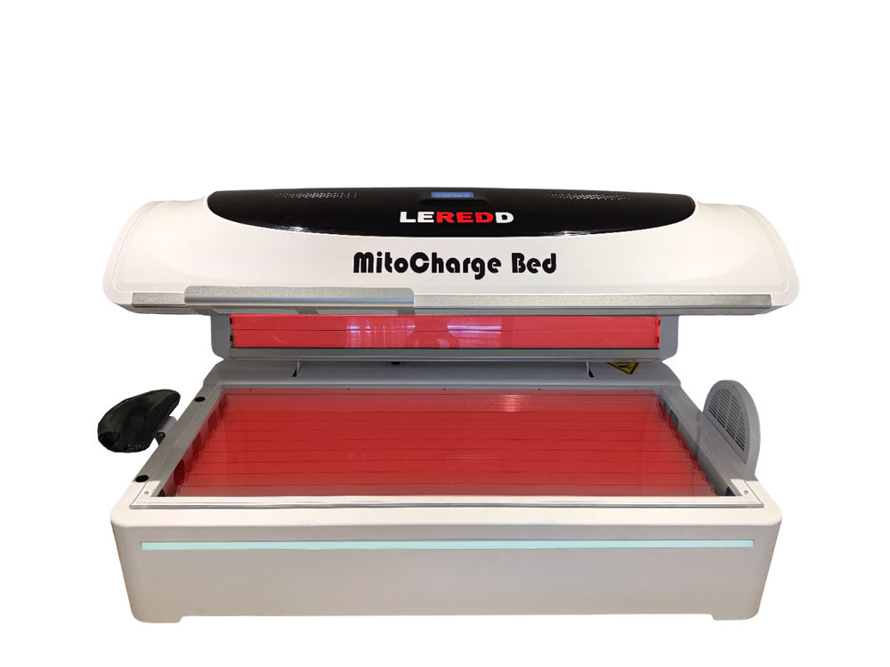 MiloCharge Red light therapy machine in a room setting
