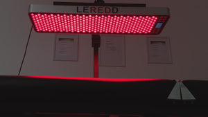 Electric Red Light Therapy Stand Black SA